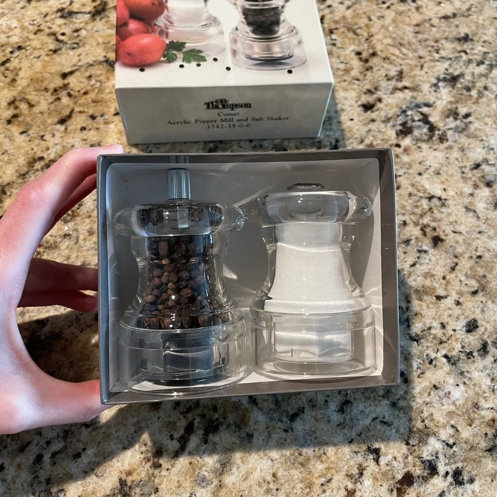 Olde Thompson Salt & Pepper Shaker Set